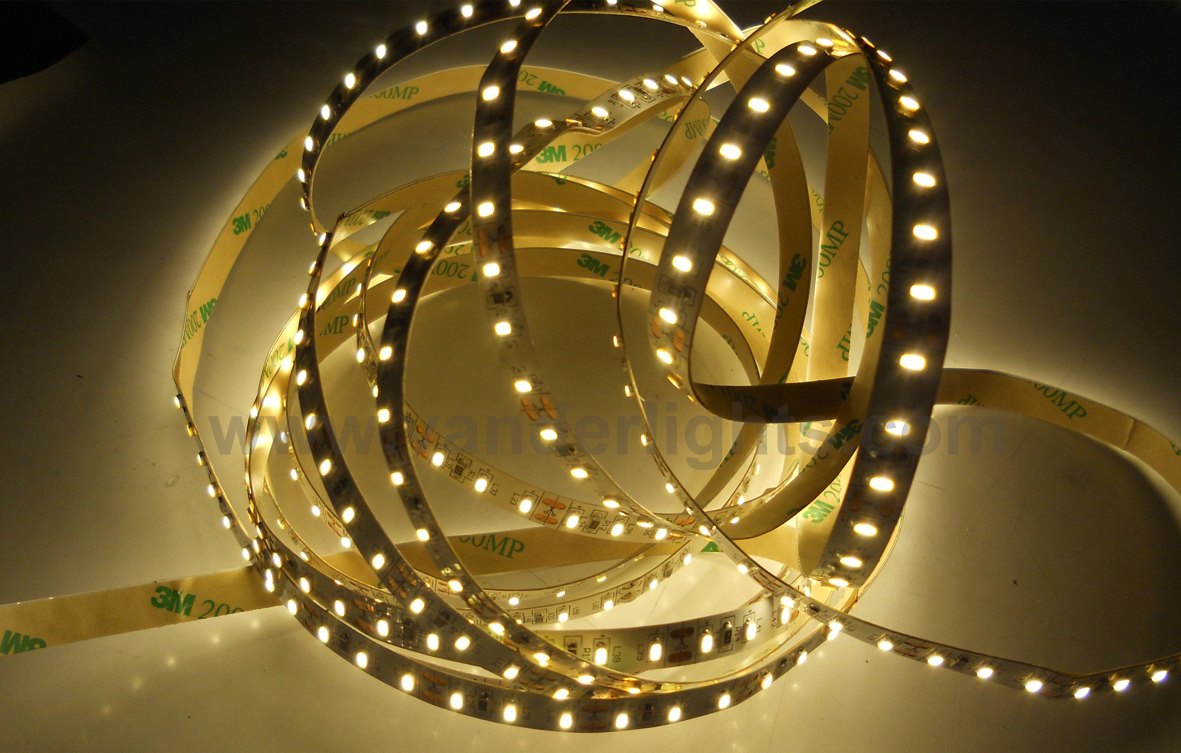 SMD3014-120leds 12W/m warm white IP20 LED flexible strip light