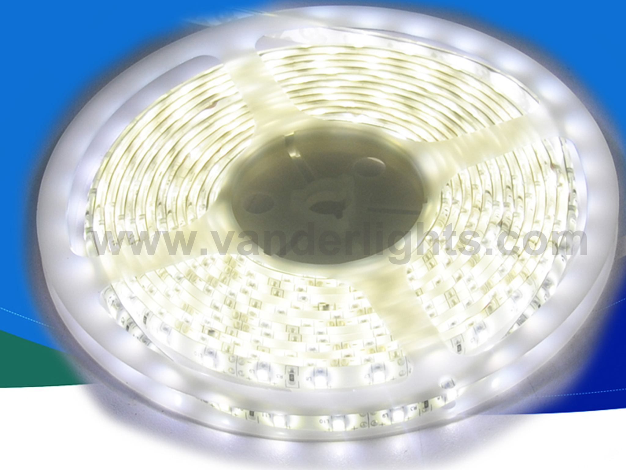 CRI80 SMD3528-60 4.8W/M 7-8LM IP65 SILICON