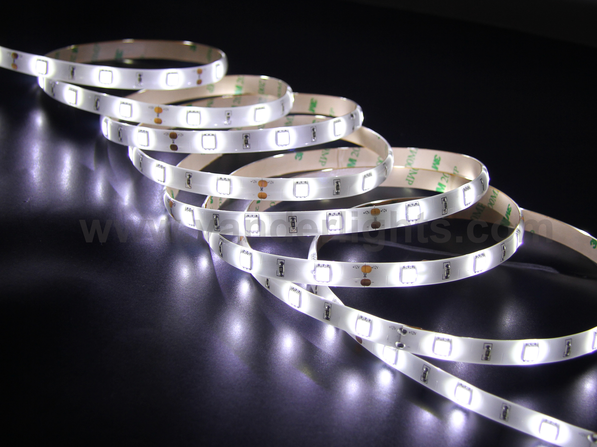 SMD5050-30leds 7.2W/M cool white  IP65 LED flexible strip light