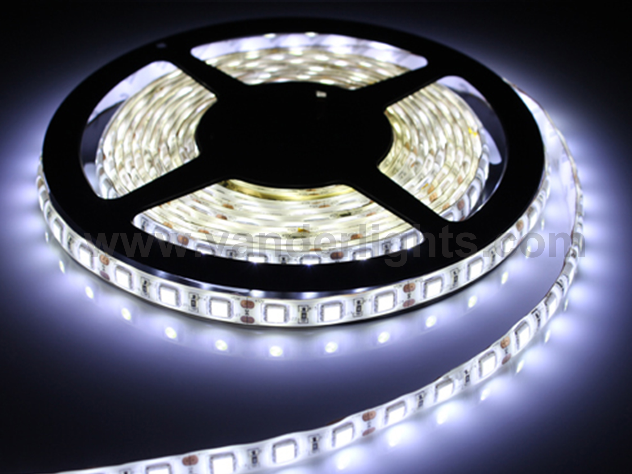 SMD5050-60leds 14.4W/m cool white  IP65 LED flexible strip light