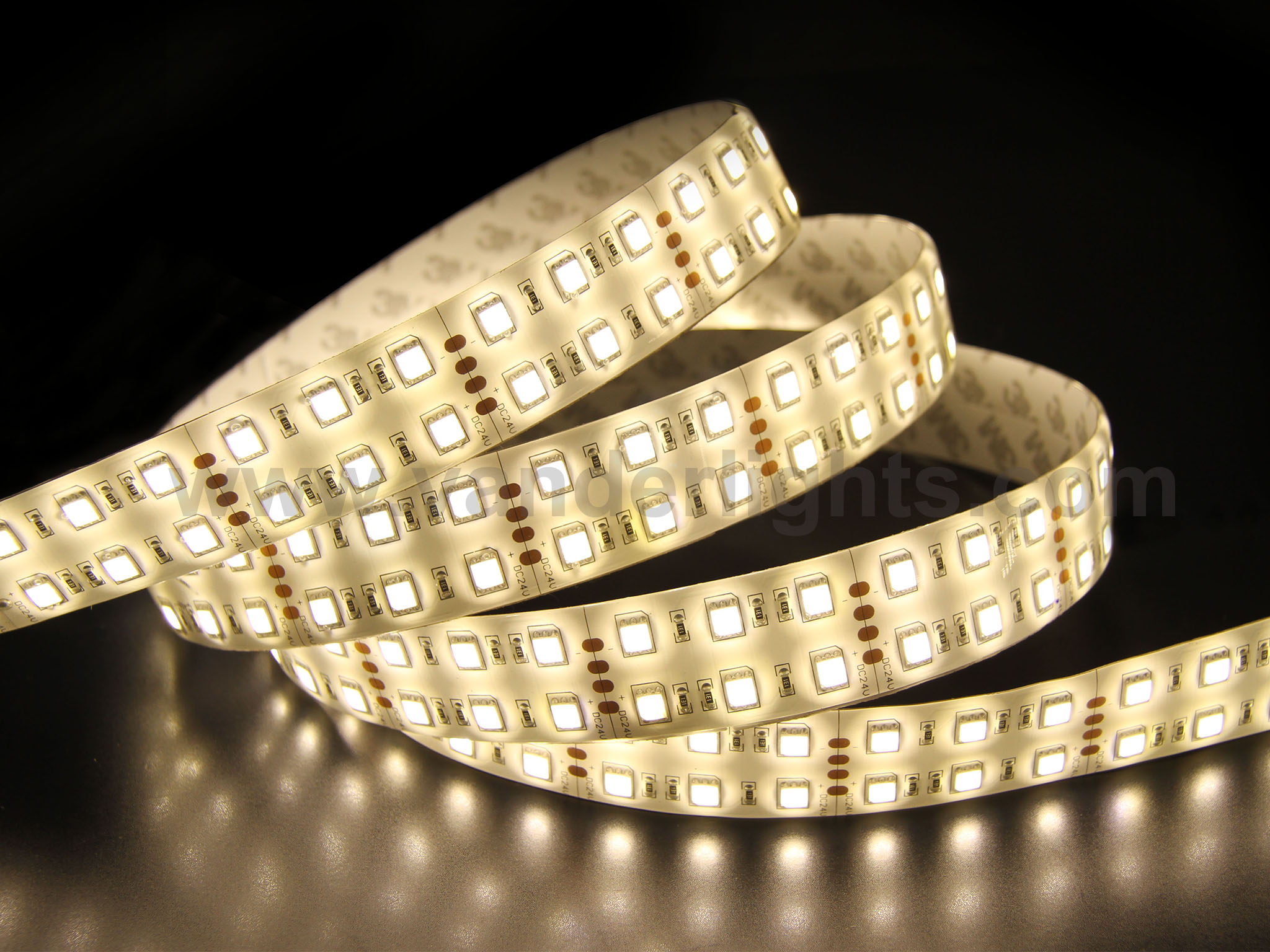 SMD5050-120leds 28W/m warm white  IP65 LED flexible strip light