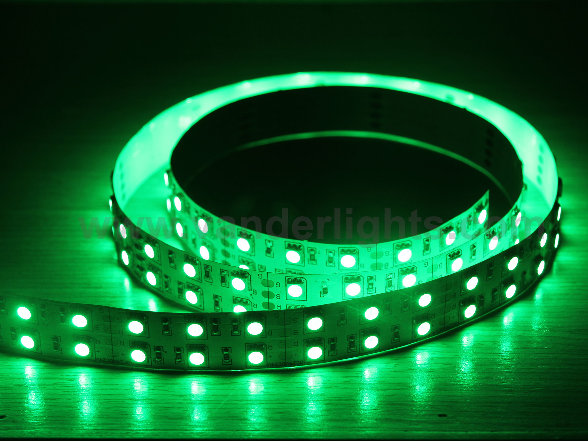 SMD5050-120leds 28W/M green IP20 LED flexible strip light